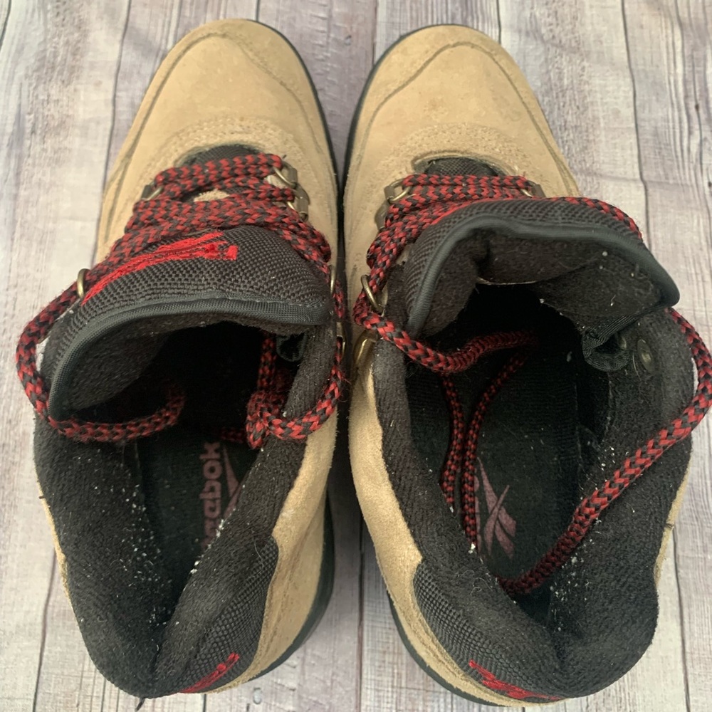 Reebok Women’s Brown Suede Leather Hiking Boots Sz 8 View 6